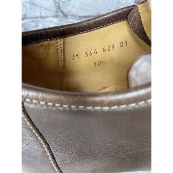 J.M. WESTON Brown Leather 629 CHUKKA Dress Shoes Men’s Sz 10.5D UK/11M US France - Picture 10 of 16